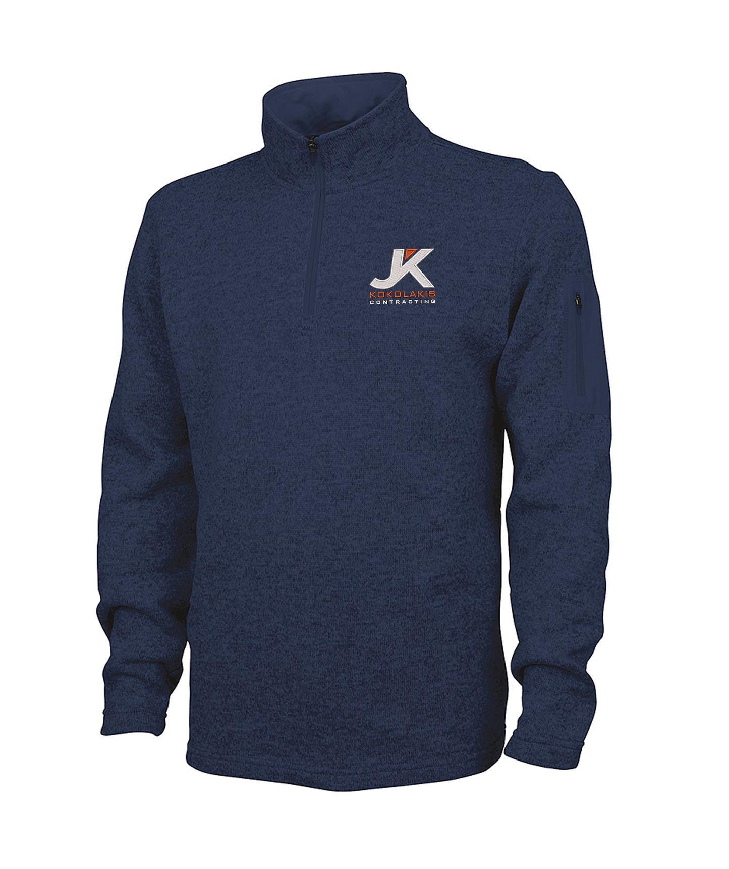 Charles River Men's Heathered Fleece Pullover