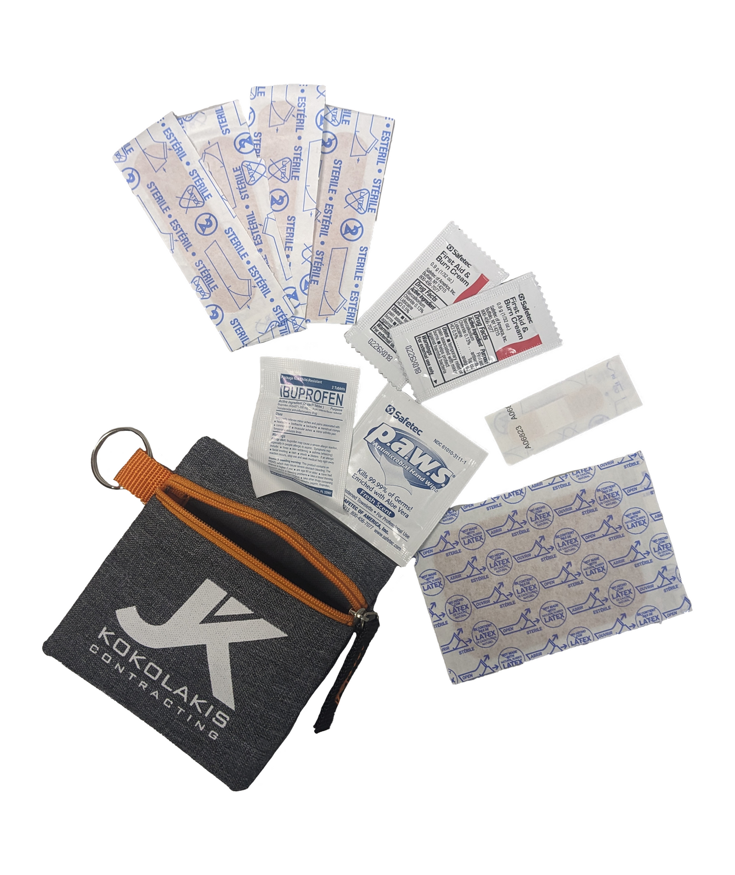 Heathered First Aid Kit (Pack of 10)